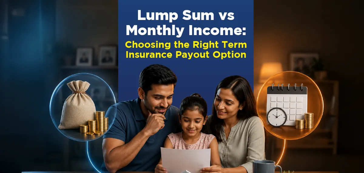 Lump Sum vs Monthly Income Term Insurance Payout: Which Is Better?