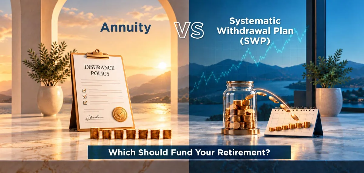 Annuity vs Systematic Withdrawal Plan (SWP) for Retirement Planning in India