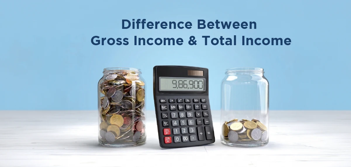 Difference Between Gross Income and Total Income