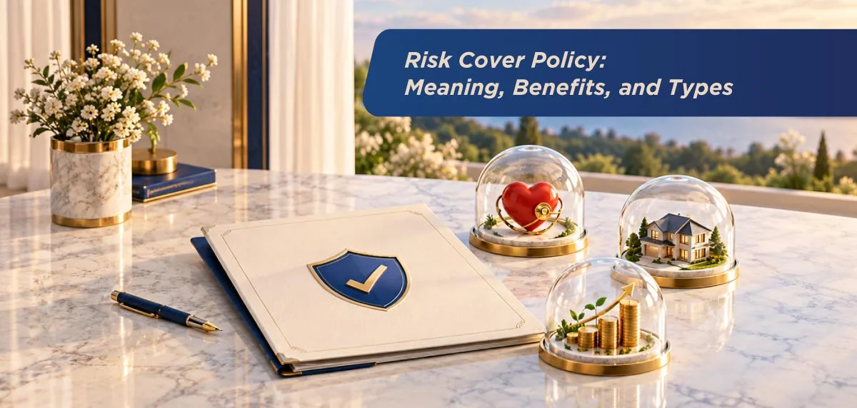 What is Risk Cover Policy? Meaning, Benefits & Types for Protecting Your Family's Financial Future
