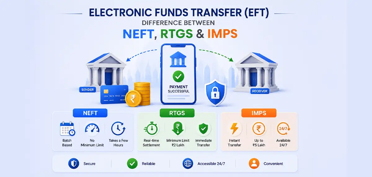 What are Electronic Fund Transfer (ETF): Meaning & Types & Benefits