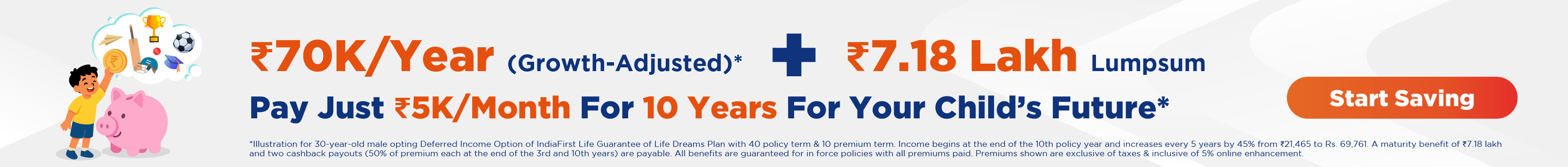 IndiaFirst Life TULIP Plan - poster