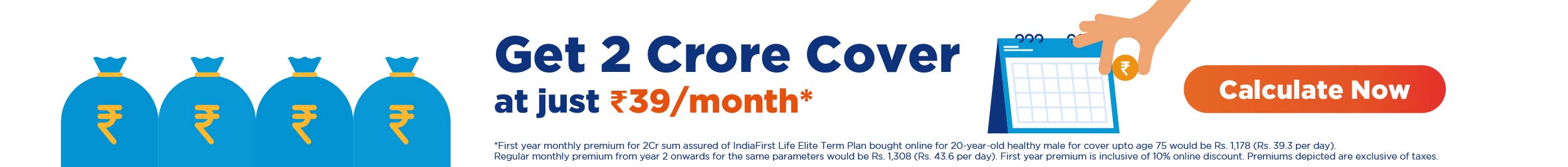 IndiaFirst Life Elite Term Plan banner